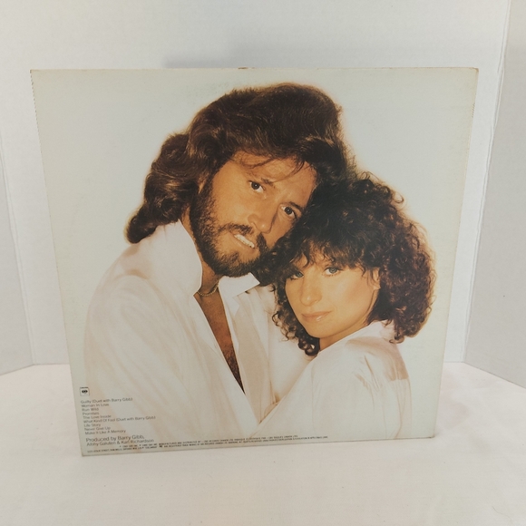 Barbra Streisand Guilty (1980) Vinyl LP  Barry Gibb, Columbia Records - Picture 3 of 6